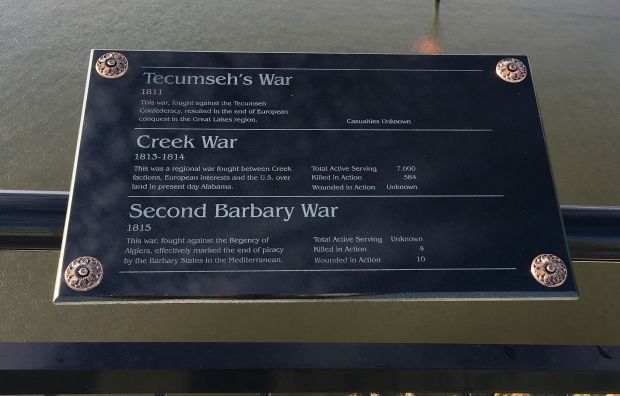 TOM STAED VETERANS MEMORIAL BRIDGE PLAQUE Q