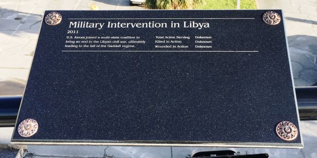 TOM STAED VETERANS MEMORIAL BRIDGE PLAQUE G