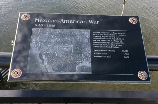 TOM STAED VETERANS MEMORIAL BRIDGE PLAQUE F