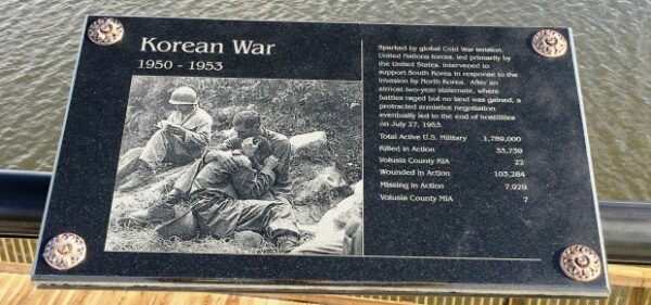 TOM STAED VETERANS MEMORIAL BRIDGE PLAQUE E