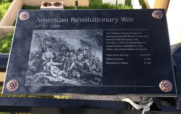 TOM STAED VETERANS MEMORIAL BRIDGE PLAQUE B