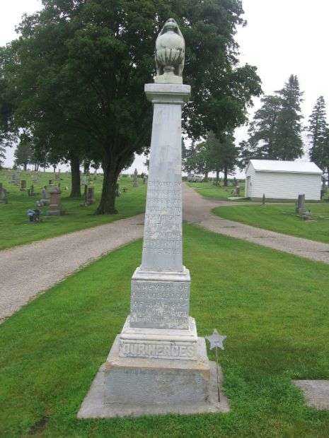 MERLE HAY CEMETERY CIVIL WAR UNKNOWN DEAD MEMORIAL