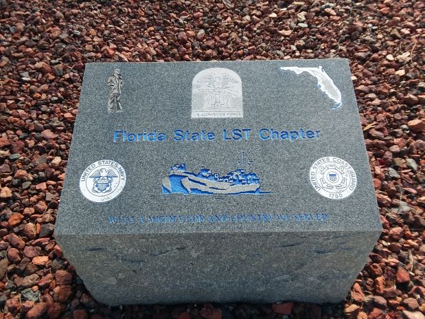BARRANCAS NATIONAL CEMETERY FLORIDA STATE LST CHAPTER WAR MEMORIAL