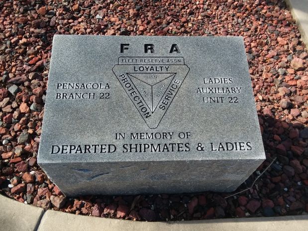 BARRANCAS NATIONAL CEMETERY DEPARTED SHIPMATES & LADIES WAR MEMORIAL