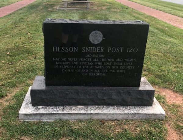 “9 11 A DAY TO REMEMBER” MEMORIAL BACK