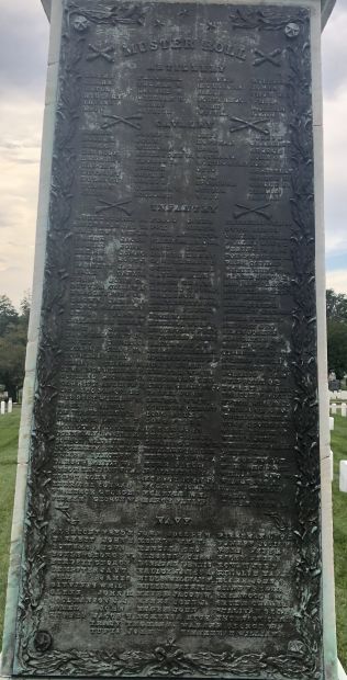 A.W. DODGE POST 44 G.A.R. CIVIL WAR MEMORIAL SIDE D