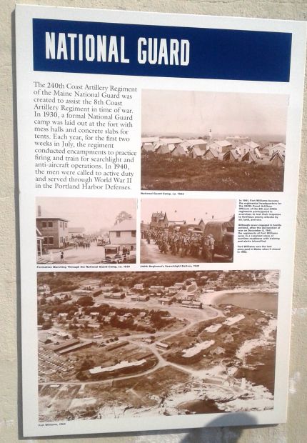 NATIONAL GUARD WAR MEMORIAL PLAQUE