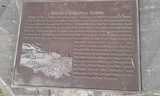 BATTERY ERASMUS KEYES WAR MEMORIAL