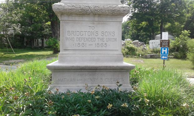 BRIDGTON’S SONS CIVIL WAR MEMORIAL SIDE A