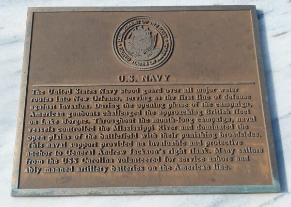 U.S. NAVY WAR MEMORIAL PLAQUE