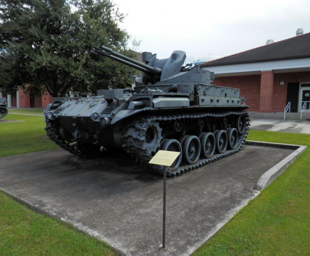 M42A1 “DUSTER” UNITED STATES WAR MEMORIAL