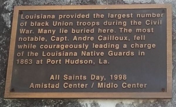 CAPT. ANDRE CAILLOUX WAR MEMORIAL PLAQUE