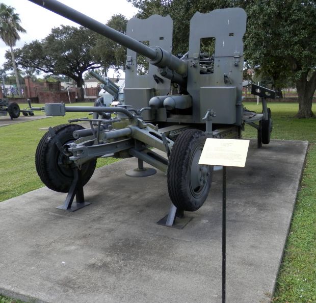 AZP S-60 ANTI-AIRCRAFT GUN SOVIET UNION MEMORIAL