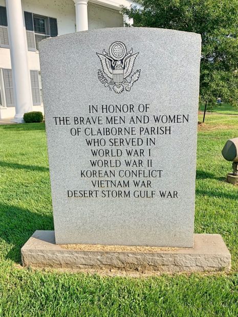 CLAIBORNE PARISH WAR MEMORIAL
