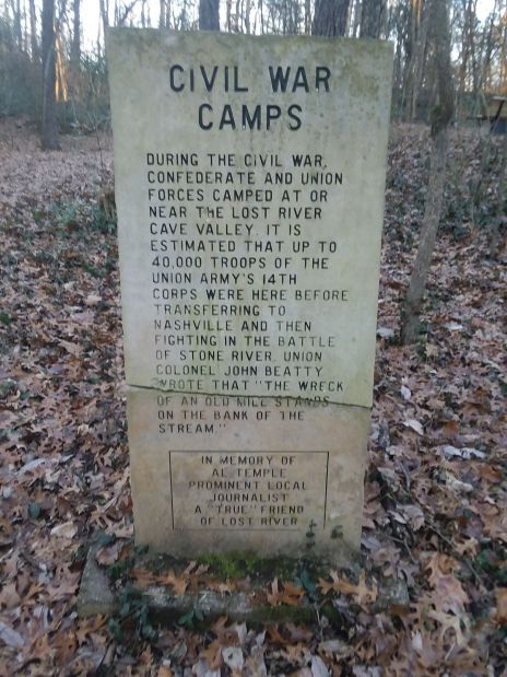 CIVIL WAR CAMPS WAR MEMORIAL
