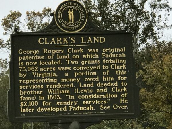 CLARK’S LAND WAR MEMORIAL MARKER