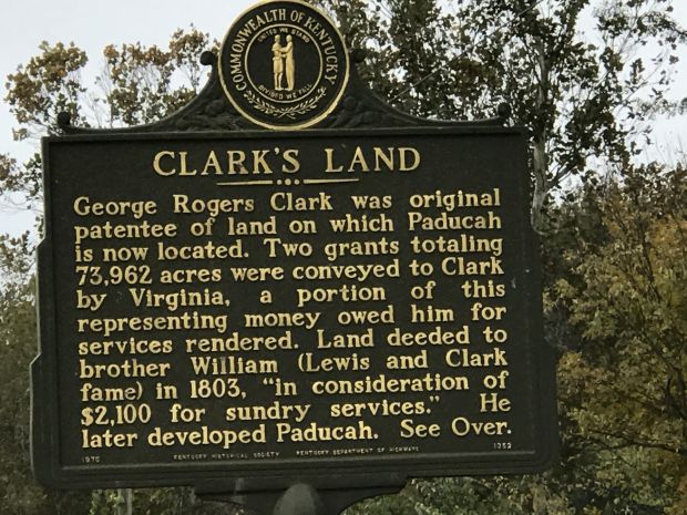 CLARK’S LAND WAR MEMORIAL MARKER