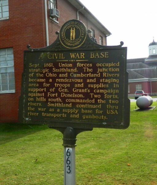 A CIVIL WAR BASE MEMORIAL MARKER