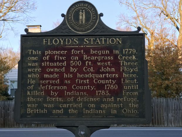 FLOYD’S STATION WAR MEMORIAL MARKER