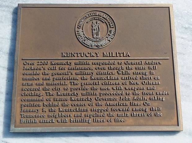KENTUCKY MILITIA MEMORIAL MARKER