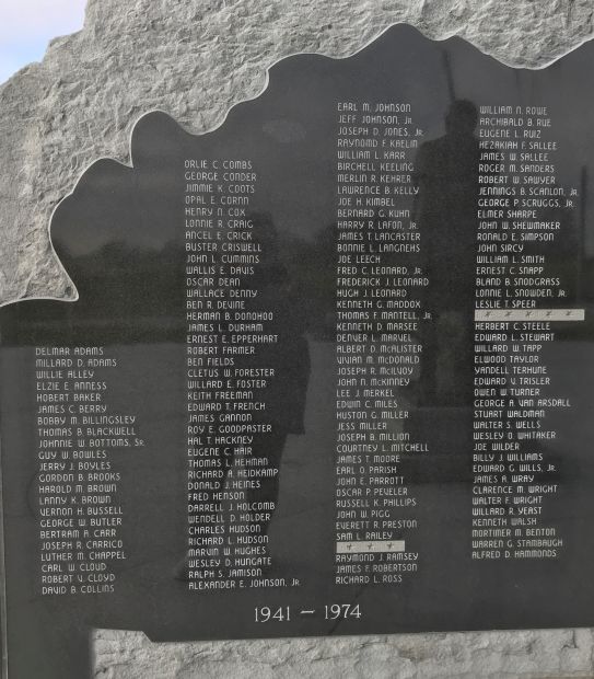 KENTUCKY NATIONAL GUARD MEMORIAL HONOR ROLL STONE B