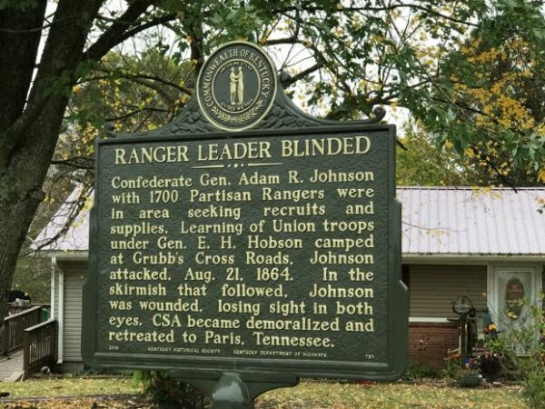RANGEWR LEADER BLINDED WAR MEMORIAL MARKER