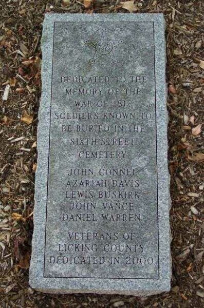 WAR OF 1812 SOLDIERS STONE MEMORIAL