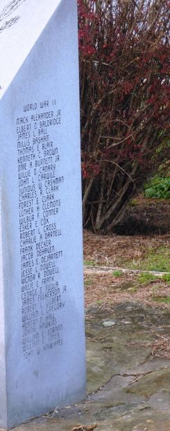 BRECKINRIDGE COUNTY ULTIMATE SACRIFICE WAR MEMORIAL SIDE B