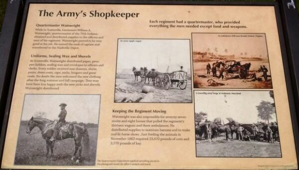 THE ARMY’S SHOPKEEPER WAR MEMORIAL PLAQUE