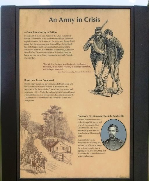 AN ARMY IN CRISIS WAR MEMORIAL PANEL