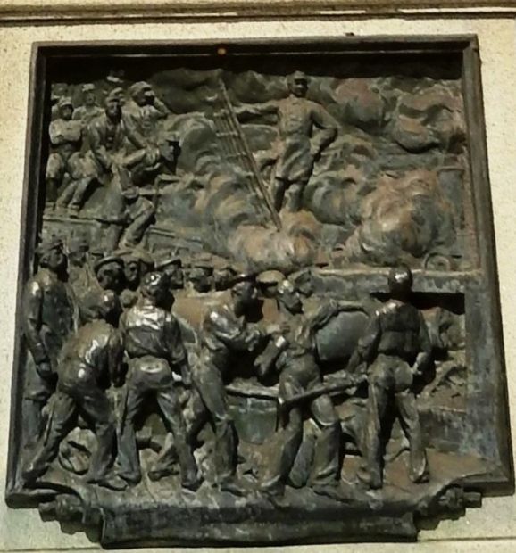 ABRAHAM LINCOLN STATUE AND PARK MEMORIAL PLAQUE D