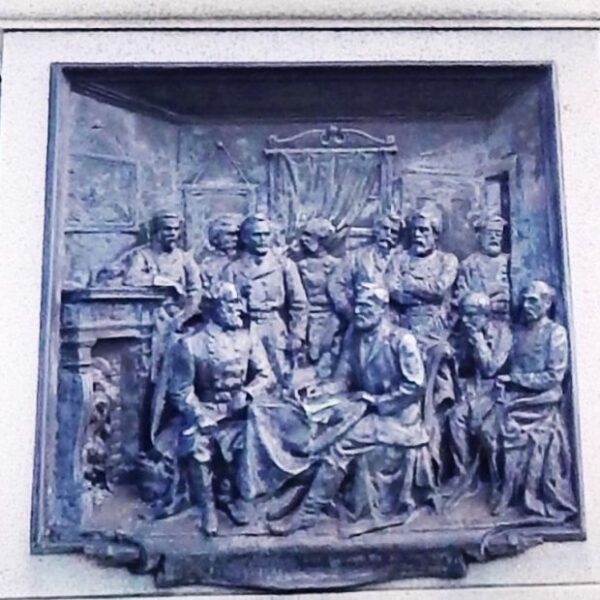 ABRAHAM LINCOLN STATUE AND PARK MEMORIAL PLAQUE C