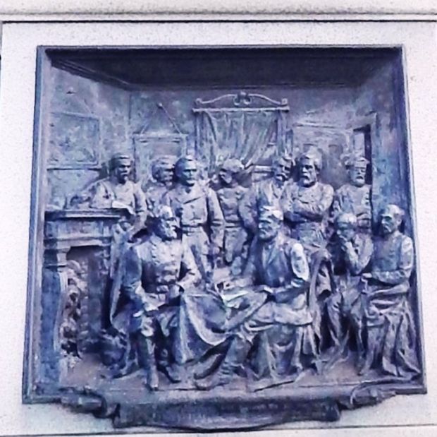 ABRAHAM LINCOLN STATUE AND PARK MEMORIAL PLAQUE C