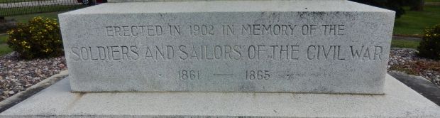 ABRAHAM LINCOLN STATUE AND PARK MEMORIAL DEDICATION STONE