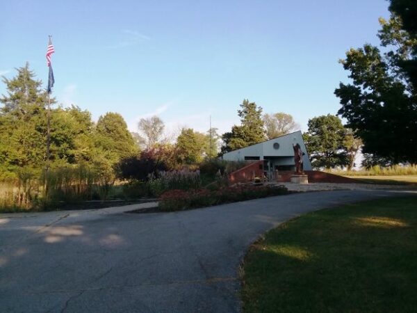 WHITEWATER MEMORIAL STATE PARK PLAQUE
