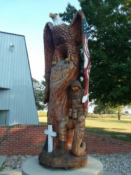 WHITEWATER MEMORIAL STATE PARK VETERANS MEMORIAL
