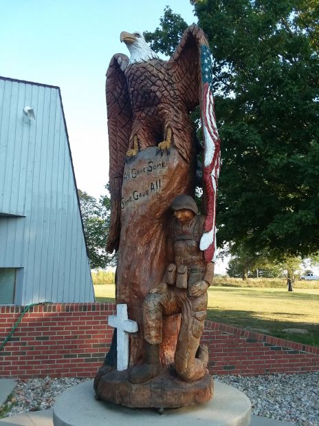 WHITEWATER MEMORIAL STATE PARK VETERANS MEMORIAL
