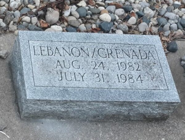 JAMES W. MARKS MEMORIAL GARDENS STONE G