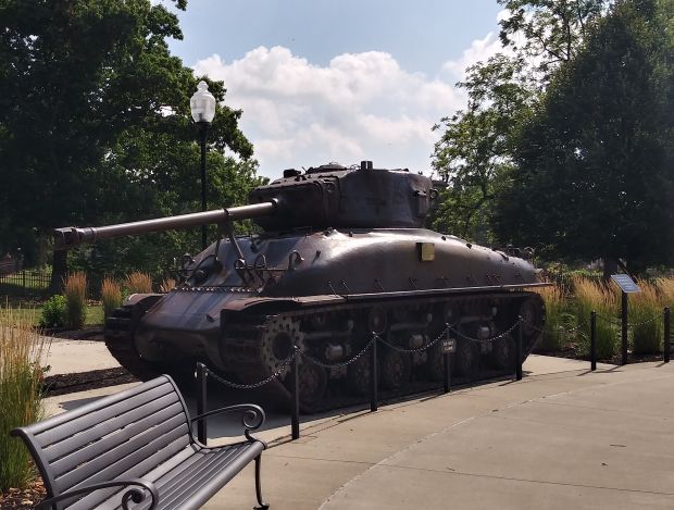 HUNTINGTON COUNTY WWII SHERMAN TANK MEMORIAL