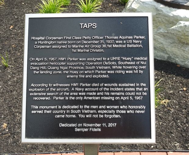 TAPS SEMPER FIDELIS WAR MEMORIAL PLAQUE