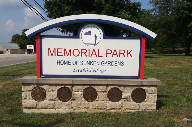HUNTINGTON MEMORIAL PARK MARKER
