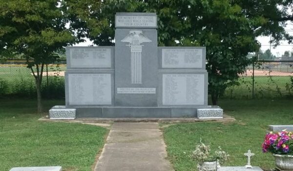 CROWNLAND CEMETERY ULTIMATE SACRIFICE VETERANS MEMORIAL