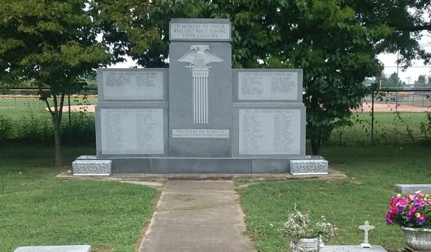 CROWNLAND CEMETERY ULTIMATE SACRIFICE VETERANS MEMORIAL