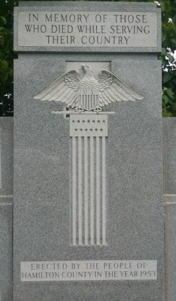 CROWNLAND CEMETERY ULTIMATE SACRIFICE VETERANS MEMORIAL CENTER STONE