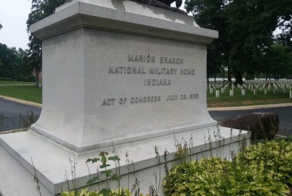 MARION NATIONAL MILITARY HOME CIVIL WAR MEMORIAL SIDE B