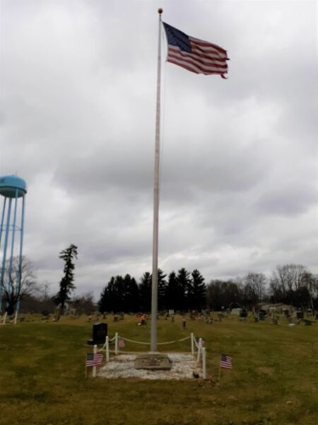 AMERICAN LEGION POST 202 MEMORIAL FLAGPOLE