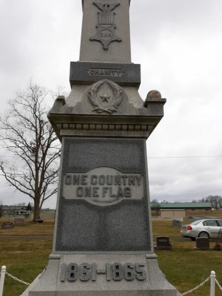 SAINT JOE G.A.R. CIVIL WAR MEMORIAL SIDE A