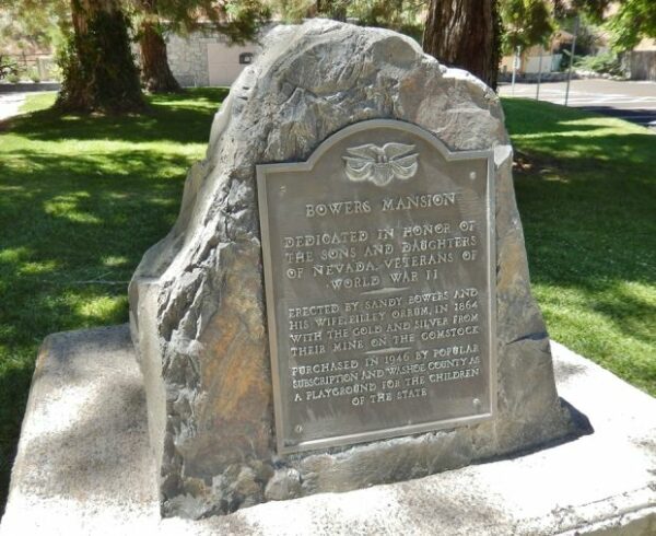 BOWERS MANSION WORLD WAR II MEMORIAL