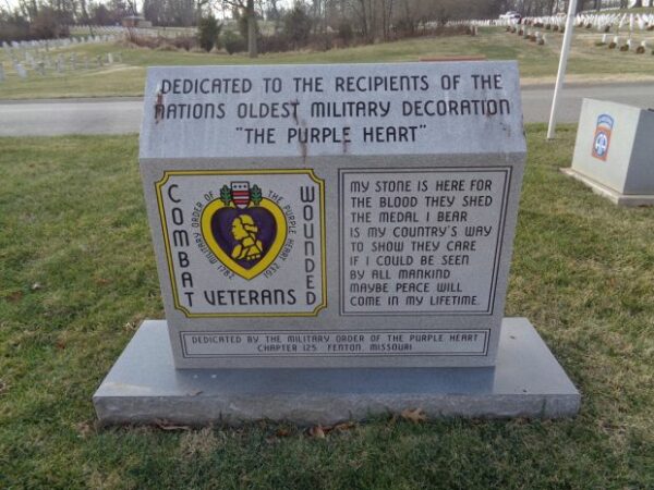 JEFFERSON BARRACKS NATIONAL CEMETERY COMBAT WOUNDED VETERANS MEMORIAL