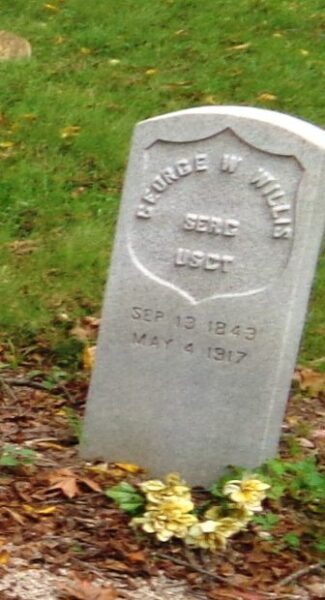 GEORGE W WILLIS WAR MEMORIAL CEMETERY STONE